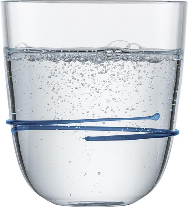 Zwiesel Glas Aura Tumbler blauw 42 - 0.518 Ltr - Geschenkverpakking 2 stuks