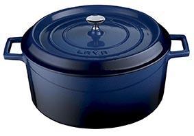 LAVA Trendy Casserole rond - Ø320mm - 9.86Ltr - Blue/Black