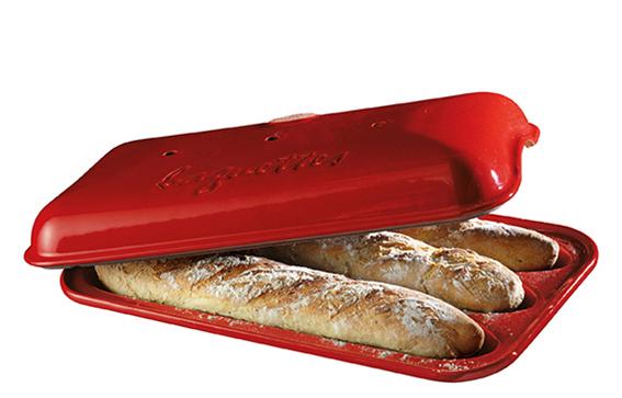 Emile Henry Baguettesvorm - 390x240mm - Grand Cru