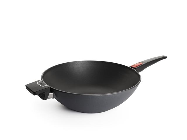 WOLL Diamond Lite Wok met afneembare greep - Ø340mm - H 110mm - Zwart