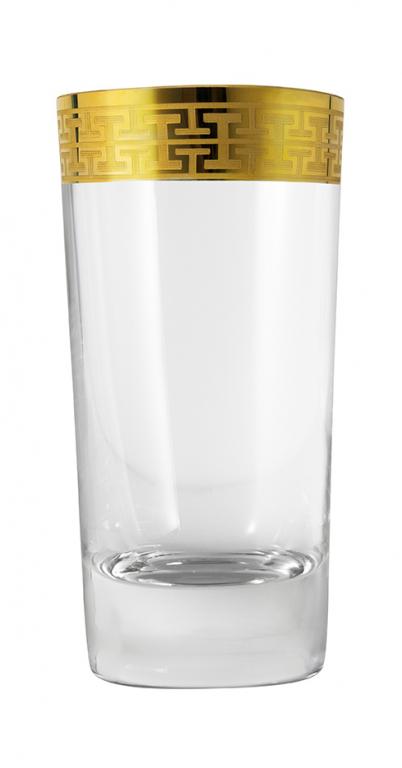 Zwiesel 1872 Hommage Gold Classic Longdrinkglas klein 42 - 0.394 Ltr - Geschenkverpakking 2 glazen