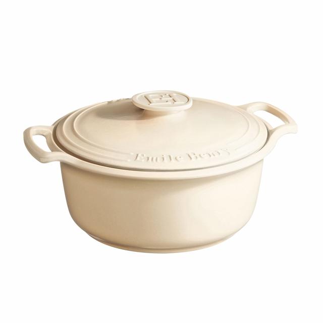 Emile Henry Sublime Kookpan - 5Ltr - Cream