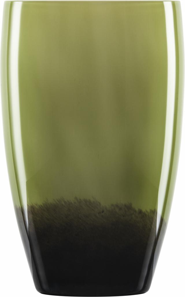 Zwiesel Glas Shadow Vaas groot olijfgroen - H 290mm