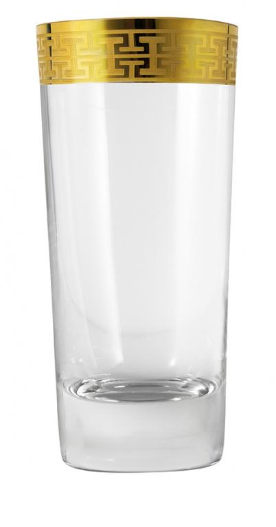 Zwiesel 1872 Hommage Gold Classic Longdrinkglas groot 79 - 0.468 Ltr - Geschenkverpakking 2 glazen