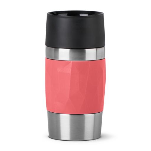 EMSA Travel Mug Compact Travel Mug Compact - 0.3Ltr - Coral