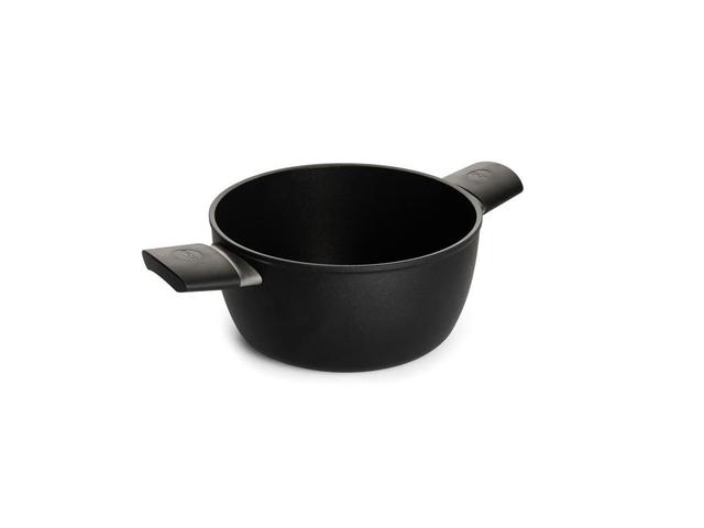 WOLL EcoLite QXR Kookpot inductie met 2 grepen - Ø200mm - H 100mm - Zwart