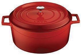 LAVA Trendy Casserole rond - Ø320mm - 9.86Ltr - Red/Black