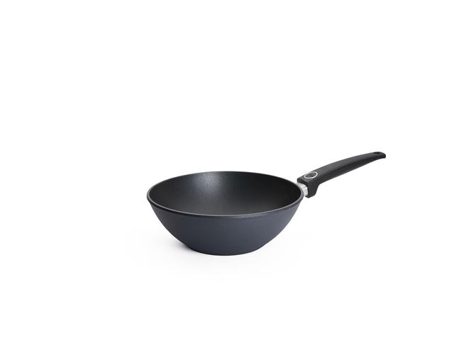 WOLL Diamond Lite Wok inductie met vaste greep - Ø260mm - H 90mm - Zwart