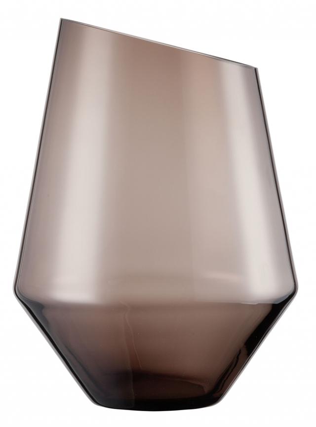 Zwiesel Glas Diamonds Vaas/windlicht smoky - H 277mm