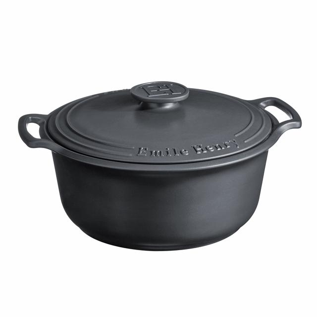 Emile Henry Sublime Kookpan - 6Ltr - Slate